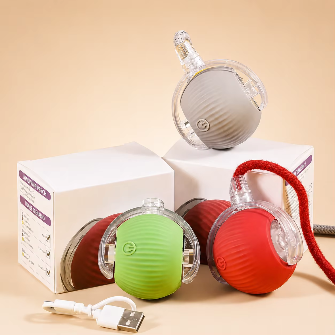 Pelota automática que entretiene a tu mascota